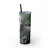 Skinny Tumbler with Straw – 20 oz Stainless Steel Cup