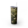 Skinny Tumbler with Straw – 20 oz Stainless Steel Cup