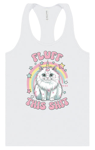 Fluff this Shit Women's Racerback Tank