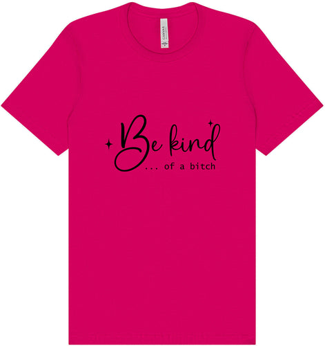 Be Kind of a Bitch Adult Bella Canvas Shirt