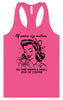 No Small Coffees Women's Racerback Tank