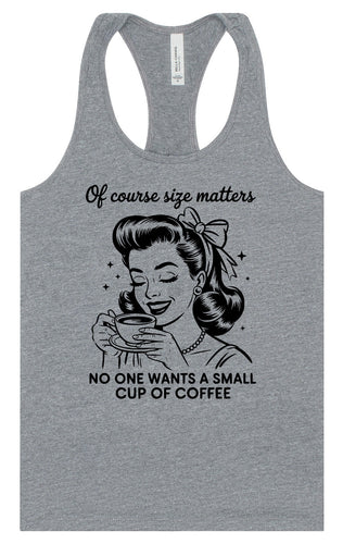 No Small Coffees Women's Racerback Tank
