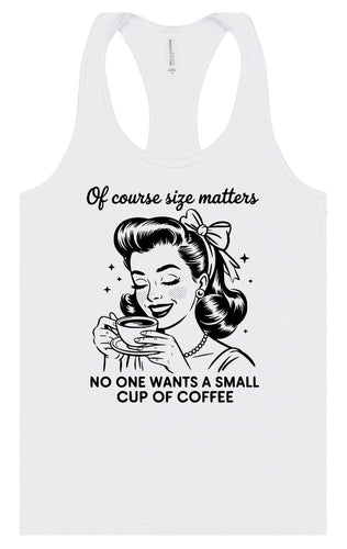 No Small Coffees Women's Racerback Tank