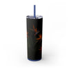 Skinny Tumbler with Straw – 20 oz Stainless Steel Cup