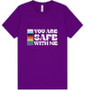 Safe With Me Adult Bella Canvas Shirt