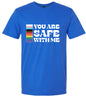 Safe With Me Adult Gildan Soft Shirt