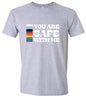 Safe With Me Adult Gildan Soft Shirt