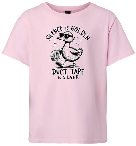 Silence Is Golden Children's Gildan Soft Shirt