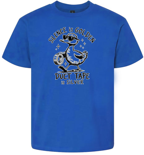 Silence Is Golden Children's Gildan Soft Shirt