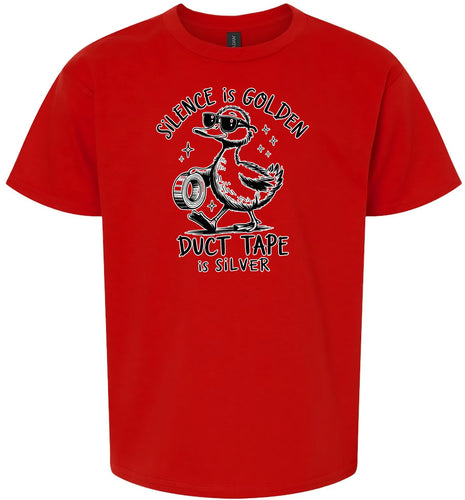 Silence Is Golden Children's Gildan Soft Shirt