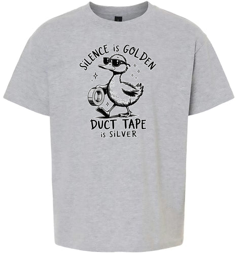 Silence Is Golden Children's Gildan Soft Shirt