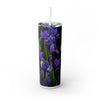 Skinny Tumbler with Straw – 20 oz Stainless Steel Cup