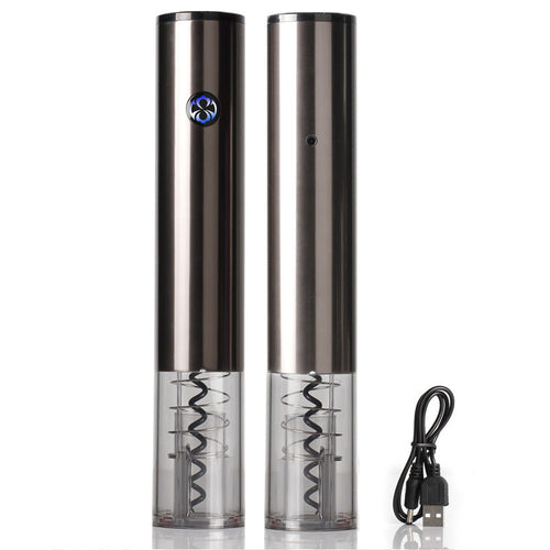 Rechargeable wine corkscrew
