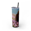 Skinny Tumbler with Straw – 20 oz Stainless Steel Cup