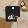 Jesus Retro Graphic T-Shirt — “J.E.SUS The  Real Eternal Hero” Christian Vintage Tee