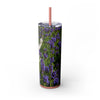 Skinny Tumbler with Straw – 20 oz Stainless Steel Cup