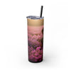 Skinny Tumbler with Straw – 20 oz Stainless Steel Cup