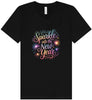 Sparkle into the New Year Unisex V-Neck Shirt