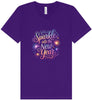 Sparkle into the New Year Unisex V-Neck Shirt