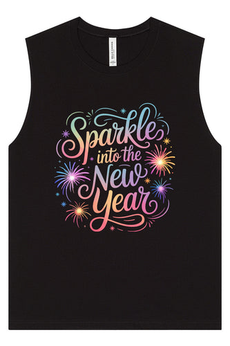 Sparkle into the New Year Muscle Tank