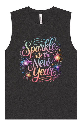 Sparkle into the New Year Muscle Tank