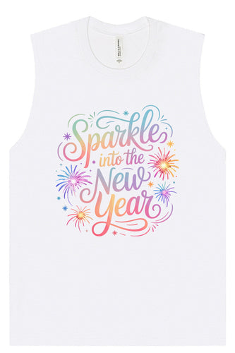 Sparkle into the New Year Muscle Tank