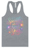 Sparkle into the New Year Women's Racerback Tank