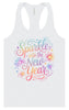 Sparkle into the New Year Women's Racerback Tank
