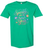Sparkle into the New Year Adult Gildan Soft Shirt