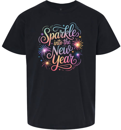 Sparkle into the New Year Children's Gildan Soft Shirt