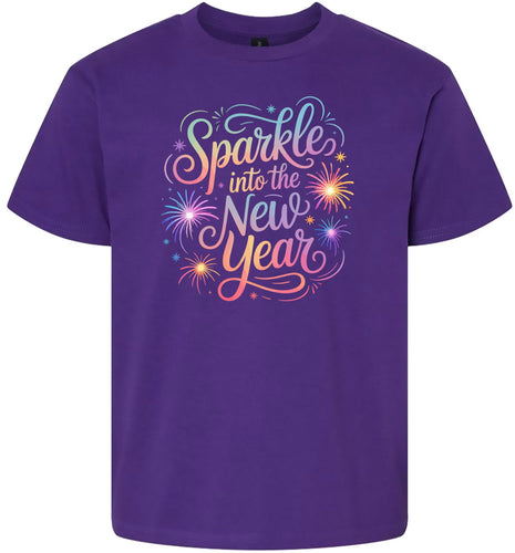 Sparkle into the New Year Children's Gildan Soft Shirt