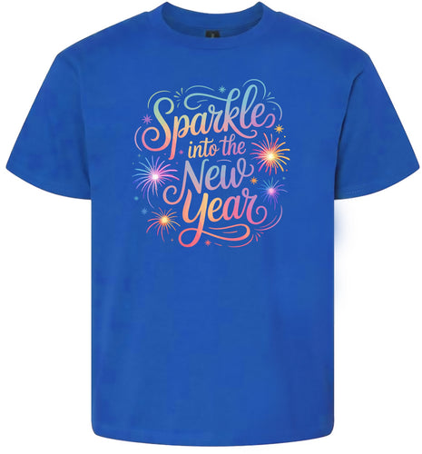 Sparkle into the New Year Children's Gildan Soft Shirt
