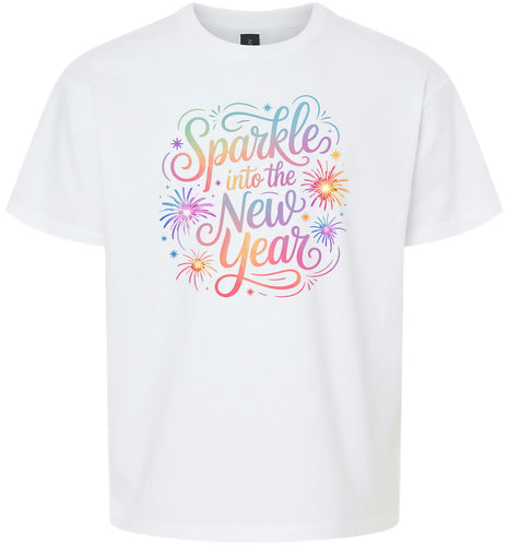 Sparkle into the New Year Children's Gildan Soft Shirt