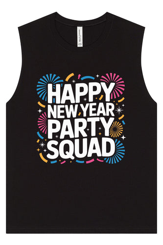 New Year Party Squad Muscle Tank