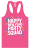 New Year Party Squad Women's Racerback Tank