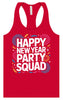 New Year Party Squad Women's Racerback Tank