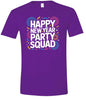 New Year Party Squad Adult Gildan Soft Shirt
