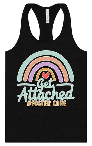 Get Attached Foster Care Women's Racerback Tank