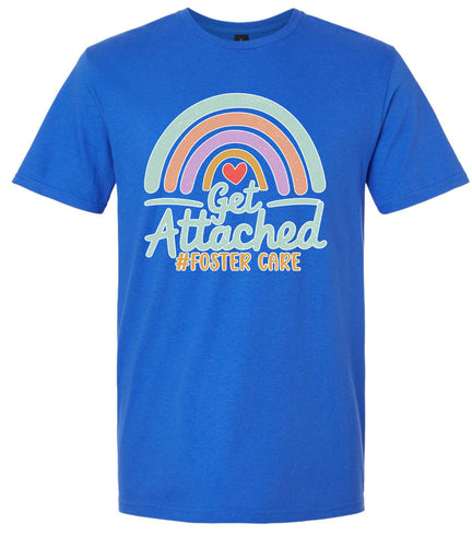 Get Attached Foster Care Adult Gildan Soft Shirt
