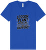 Lesson Plan - See What Happens Unisex V-Neck Shirt