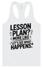 Lesson Plan - See What Happens Women's Racerback Tank