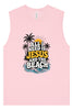 I Need Jesus and the Beach Muscle Tank