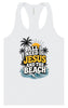 I Need Jesus and the Beach Women's Racerback Tank