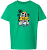 I Need Jesus and the Beach Children's Gildan Soft Shirt