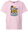I Need Jesus and the Beach Children's Gildan Soft Shirt