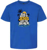 I Need Jesus and the Beach Children's Gildan Soft Shirt