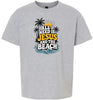 I Need Jesus and the Beach Children's Gildan Soft Shirt