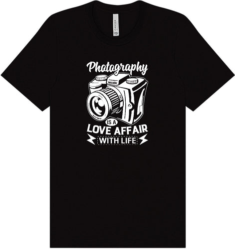 Photography Love Affair  Adult Bella Canvas Shirt