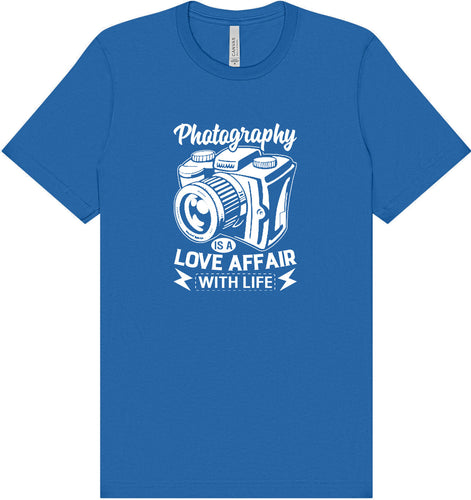 Photography Love Affair  Adult Bella Canvas Shirt
