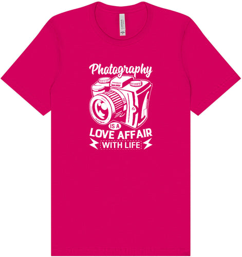 Photography Love Affair  Adult Bella Canvas Shirt